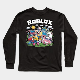Roblox Kids - Boy and Girl Long Sleeve T-Shirt